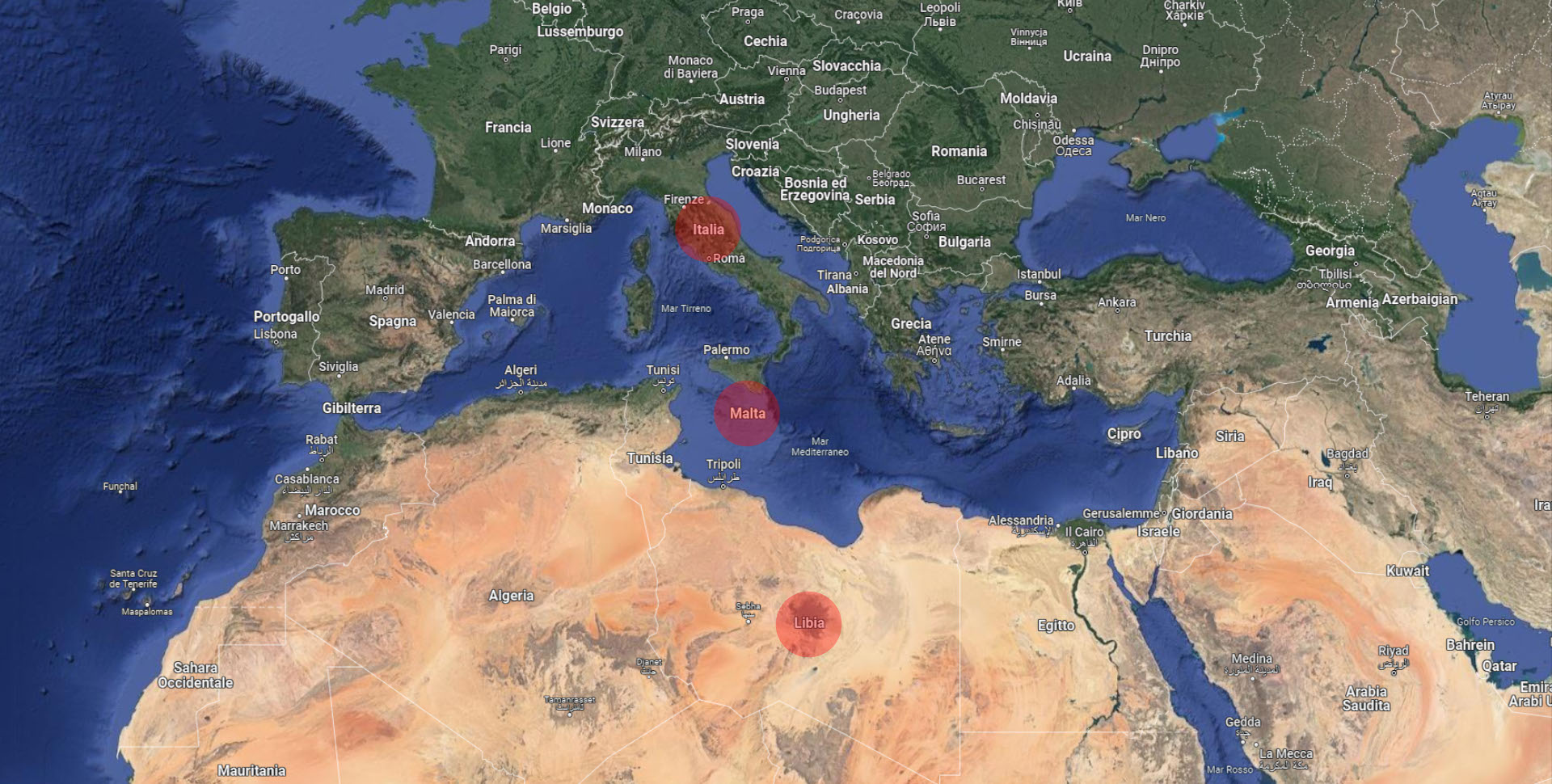 zone SAR Image Title